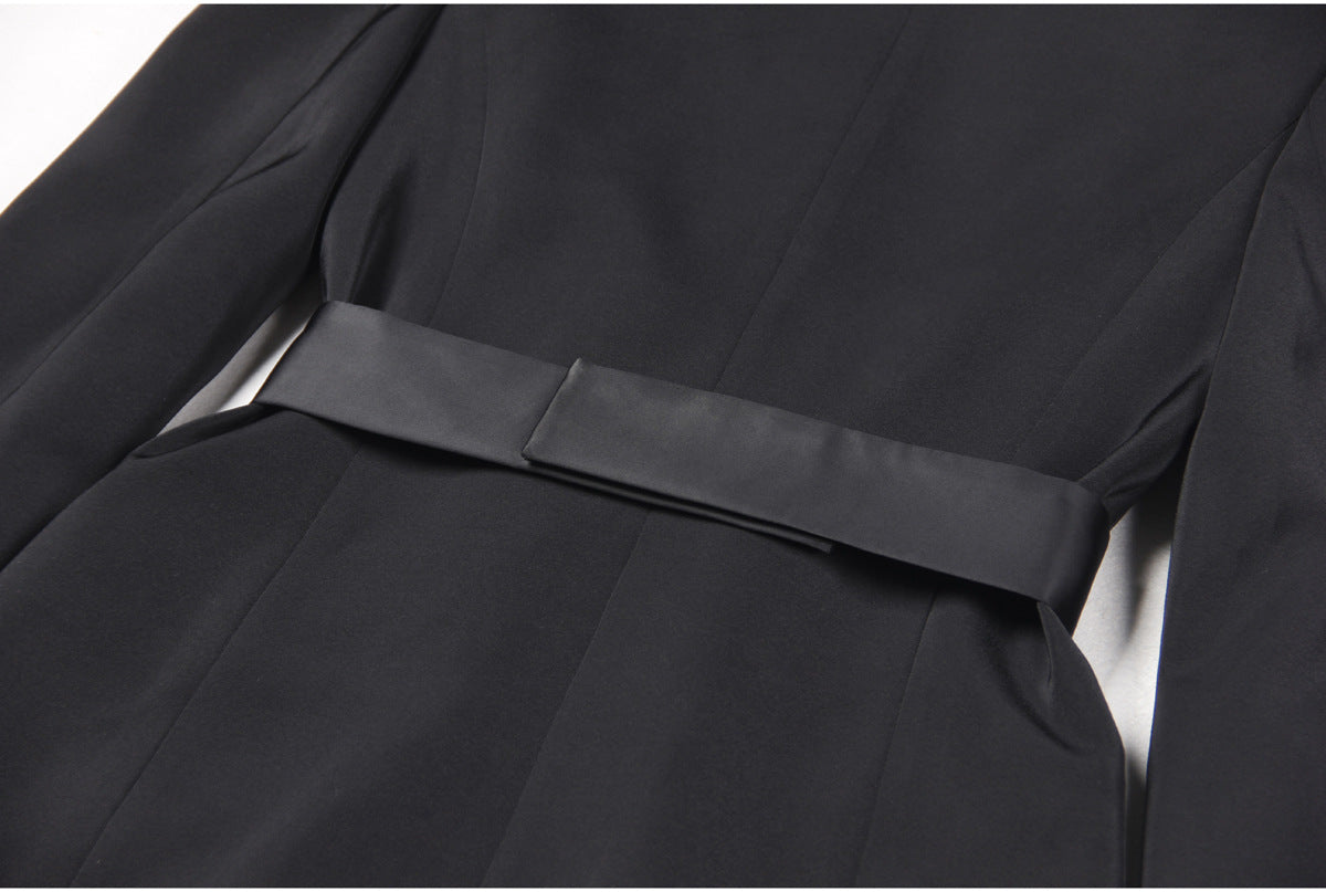 Kalessi Fiyonklu Blazer Mini Elbise