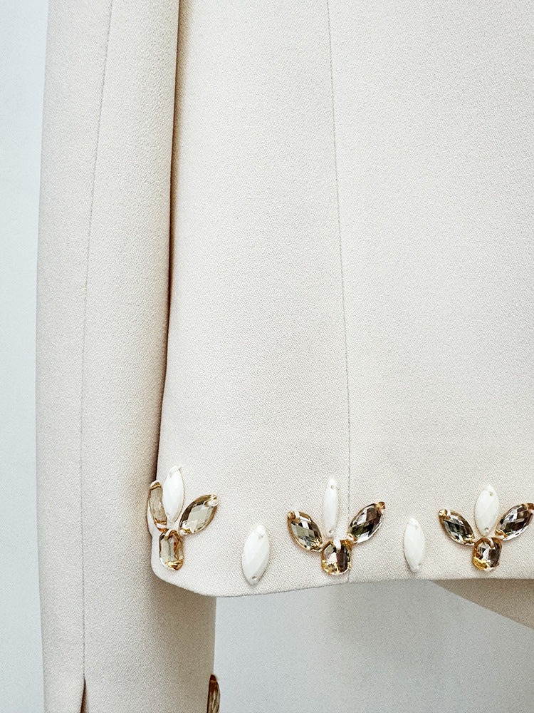 Bejna Yırtmaçlı Etek Blazer Takımı
