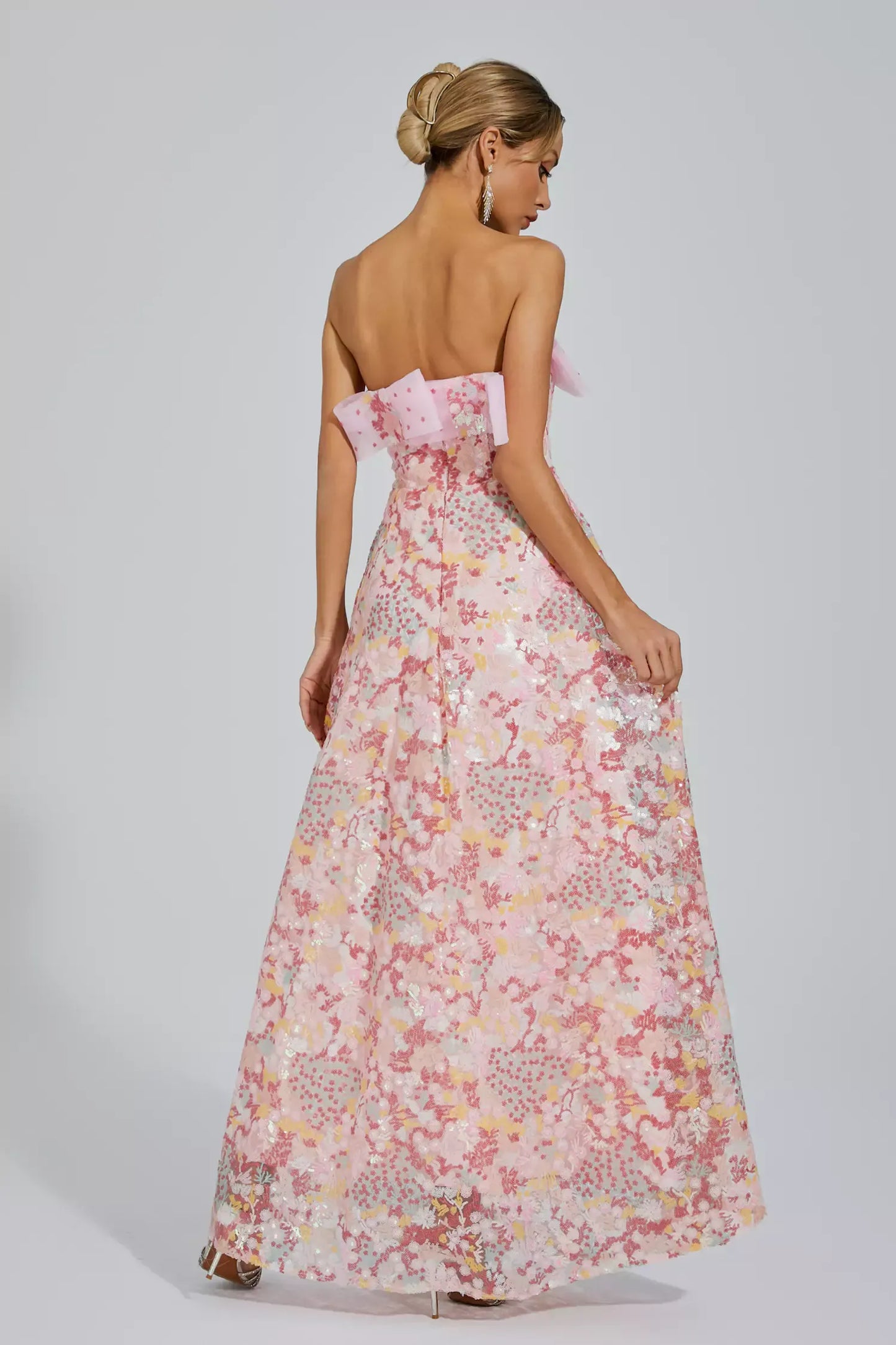 Hamont Dar Kesim Maxi Elbise