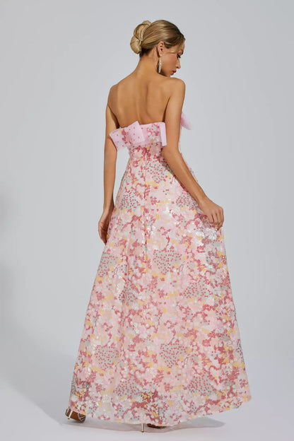 Hamont Dar Kesim Maxi Elbise
