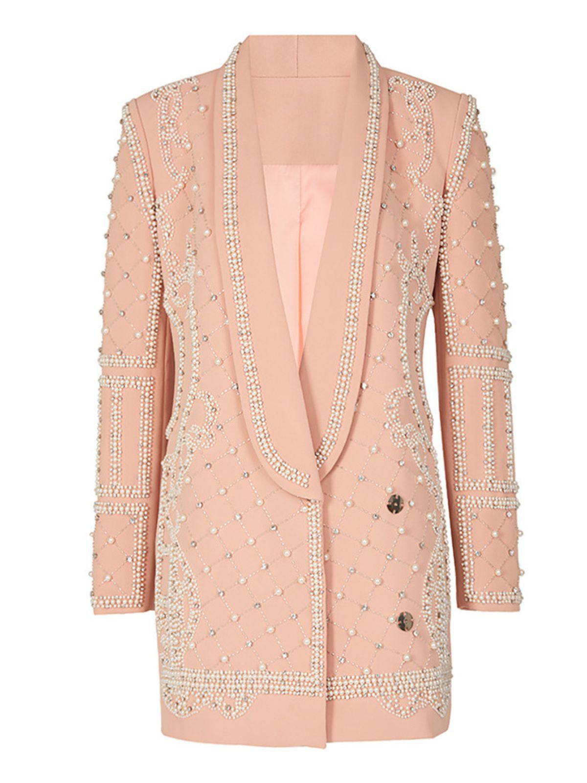 Minhil İnci İşlemeli Blazer