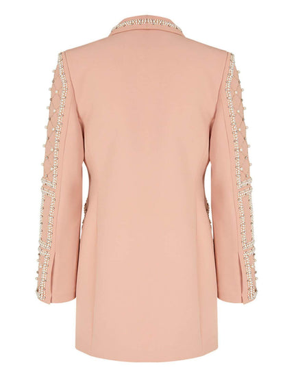 Minhil İnci İşlemeli Blazer