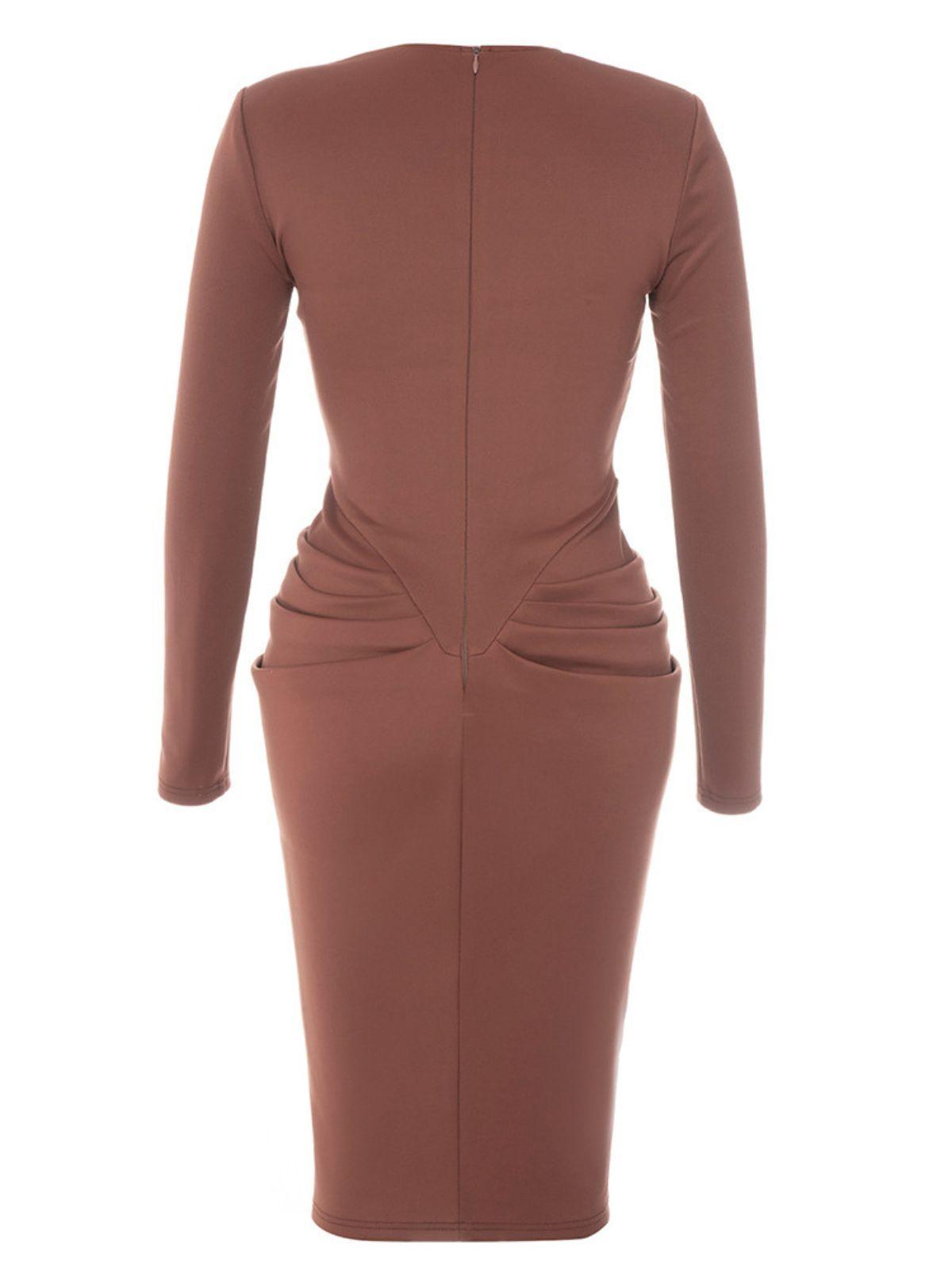 Noelani Korse Midi Elbise