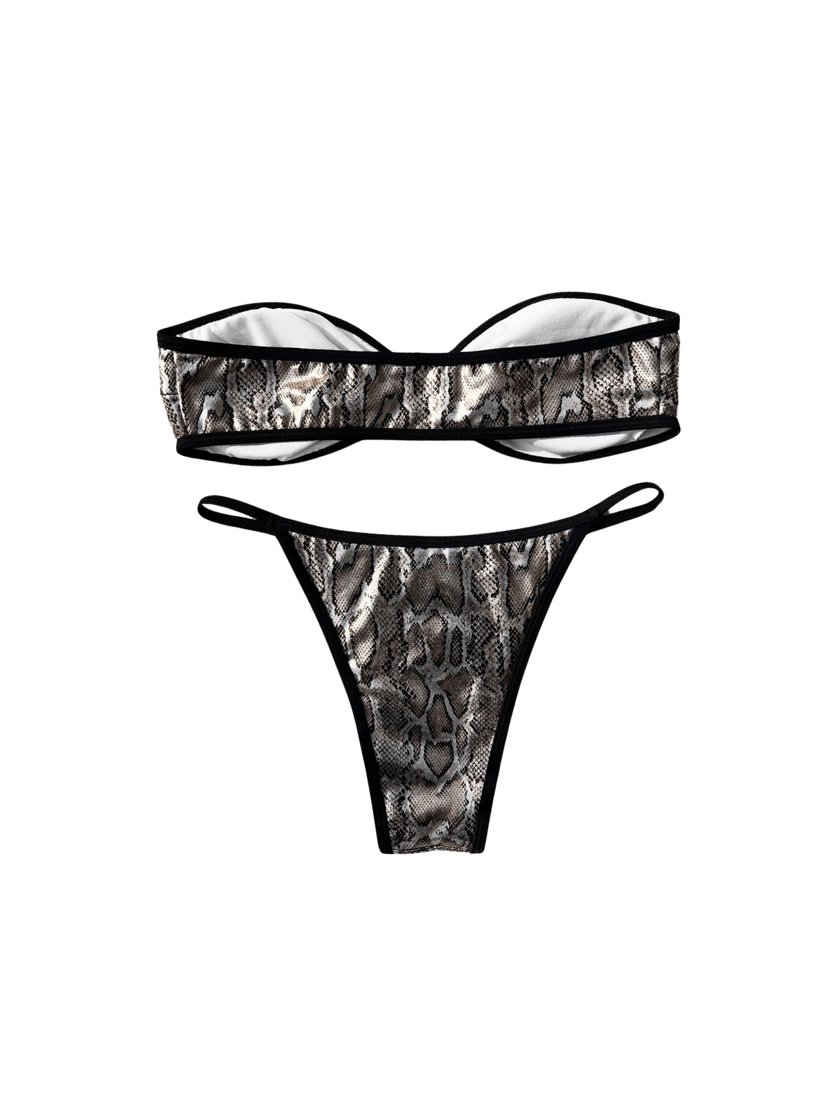 Oscar Yılan Baskılı Bikini