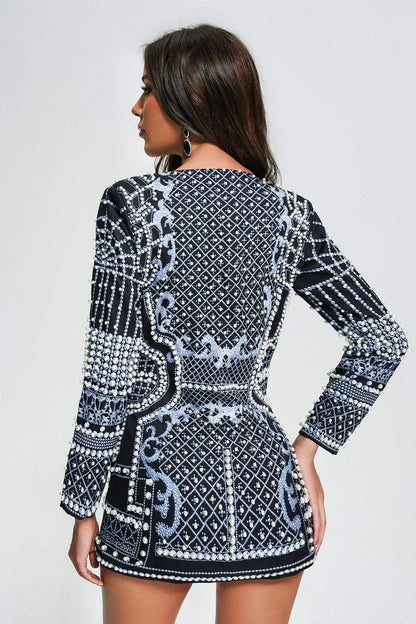 Chio Boncuklu Blazer Elbise
